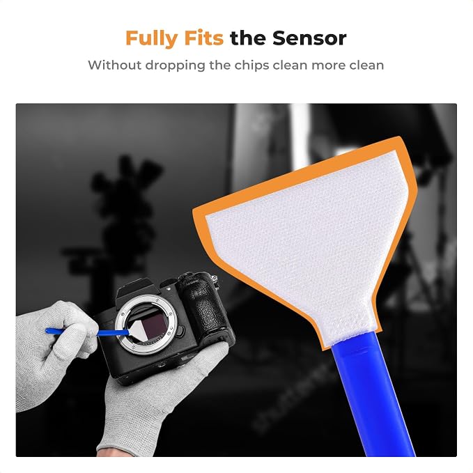 K&F Concept 20 Pack APS-C Frame Sensors Cleaning Swabs, DSLR SLR Digital Camera - Image 3