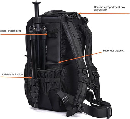 ZZQ&CCF Telephoto Lens Camera Backpack - Image 5