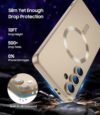 Magnetic for Samsung Galaxy S25 Plus Case Slim Soft Silicone Bumper Shockproof - Image 4