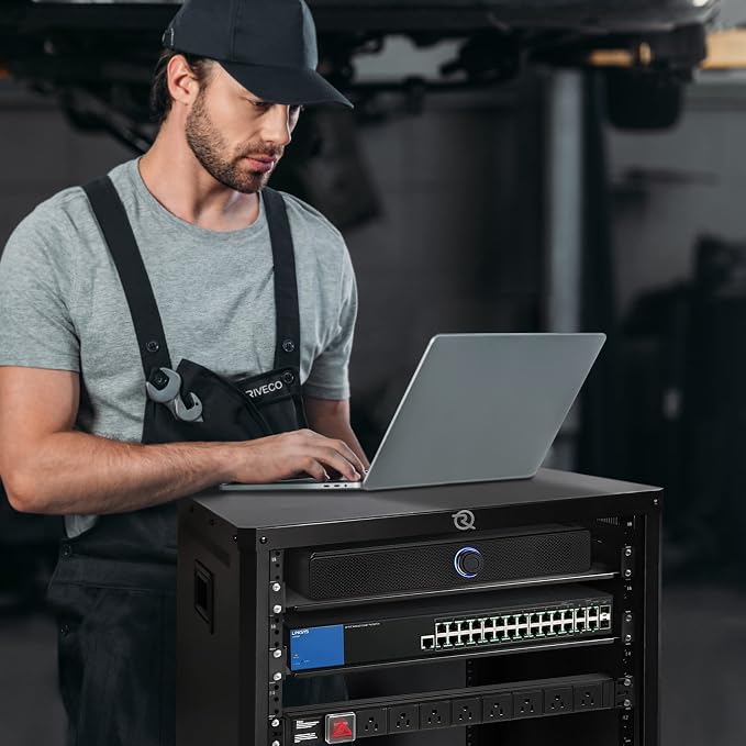RIVECO POMU 18U Stereo & Server Rack - Image 6