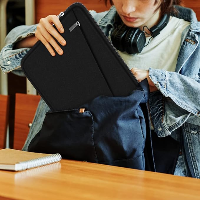 Laptop Sleeve Case 17 inch, Durable Computer Carrying Bag Protective Case - Image 5
