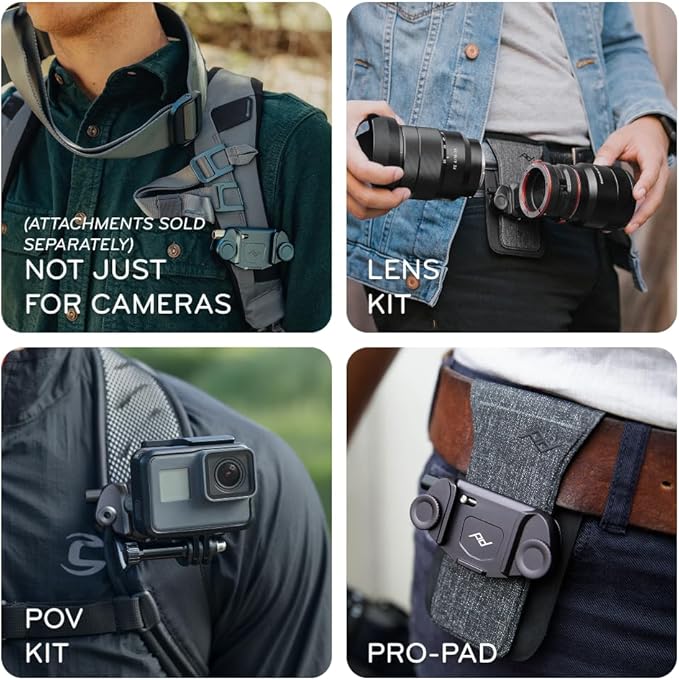 Peak Design Capture Camera Clip V3, Ocean - Image 4