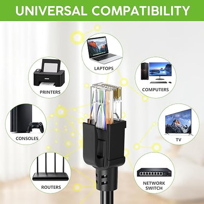 Aqerrow Cat6 Ethernet Cable 50FT, Outdoor Direct Burial Cat 6 Cable 24AWG High - Image 7