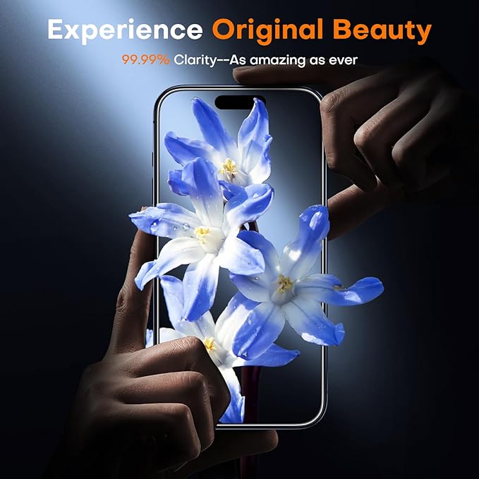 TOCOL for iPhone 14 Pro Privacy Screen Protector True 25°Anti Spy 9H+ Hardness - Image 6