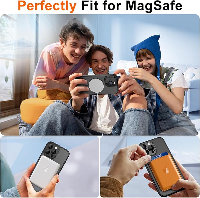 Magnetic for iPhone 14 Pro Max Case Clear - Image 4