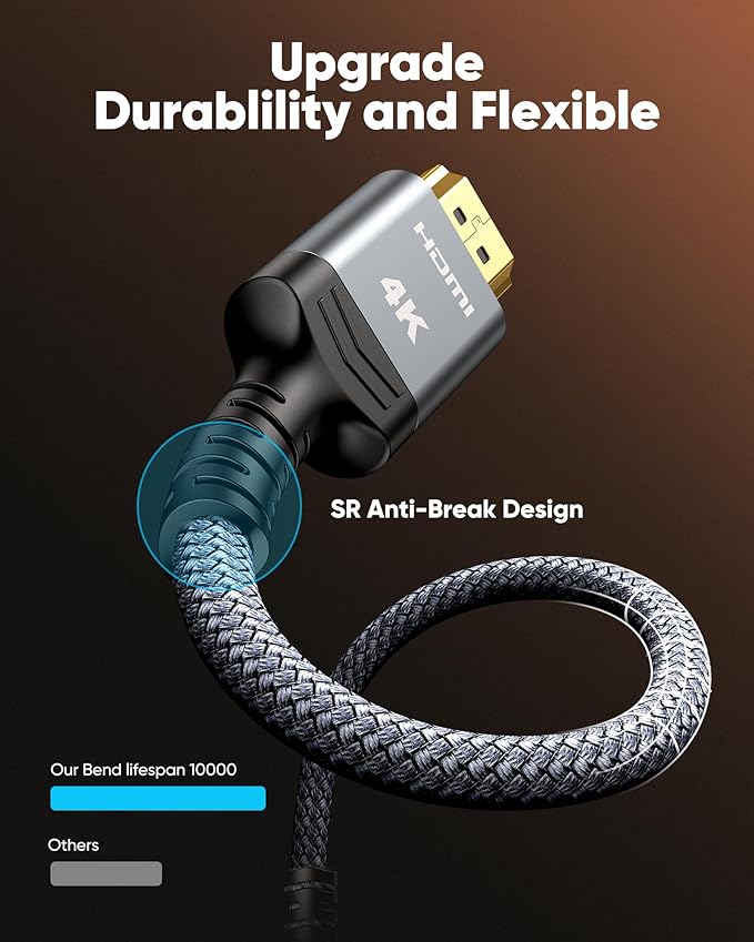 Highwings 4K Fiber Optic HDMI Cable 150FT Long - Image 4