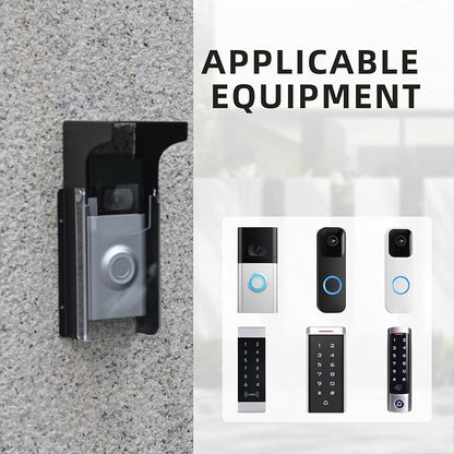 "Black Doorbell Rain Cover - Image 3