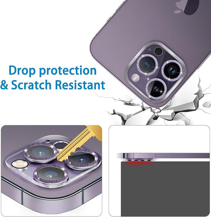 【3 Pack】Dengduoduo Tempered Glass Camera Lens Protector - Image 4