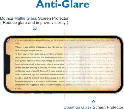 Mothca 2 Pack Matte Glass Screen Protector - Image 3