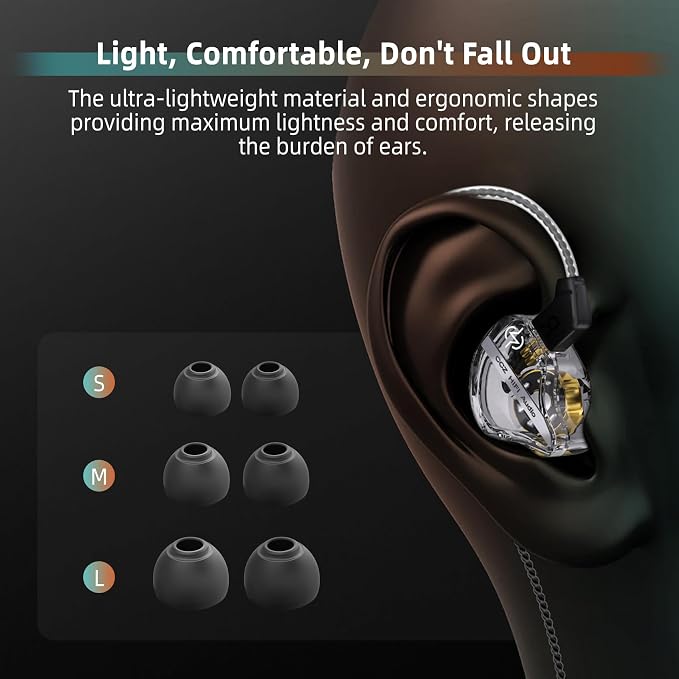 CCZ DC01 Pro in Ear Monitor, iems - Image 4