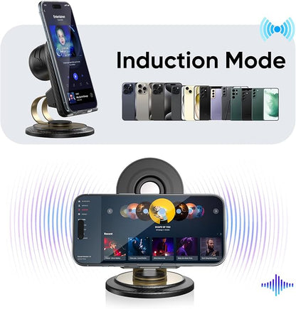 Wireless Induction Speaker, 4-in-1 Cell Phone Stand - Image 4