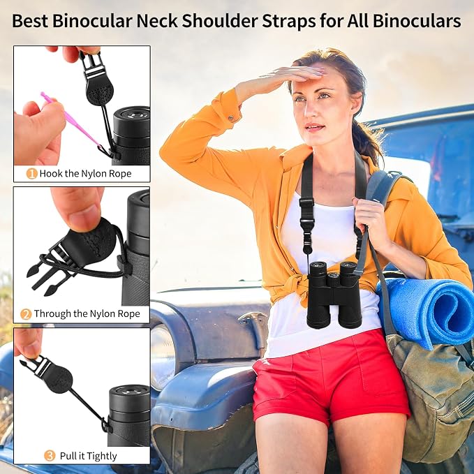 FIEIL 3 Pack Nylon iPad Strap, Adjustable Camera Neck Strap, Comfortable - Image 4