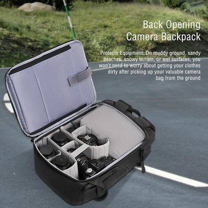 MOSISO Waterproof Camera Backpack, DSLR/SLR/Mirrorless Large Camera Bag - Image 3