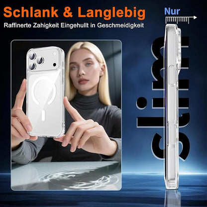 for iPhone 17 Pro Case Clear, Magnetic iPhone 17Pro Case - Image 6