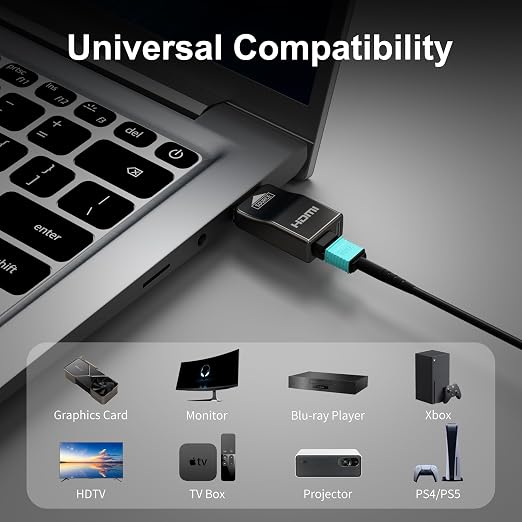 RUIPRO 8K Detachable Full Fiber Optic Armored HDMI 2.1 Cable 100FT, Ultra High - Image 7