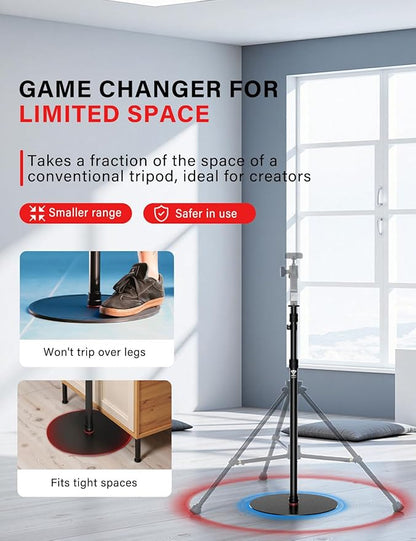 IFOOTAGE A400 Round Base Monopod Light Stand - Image 3