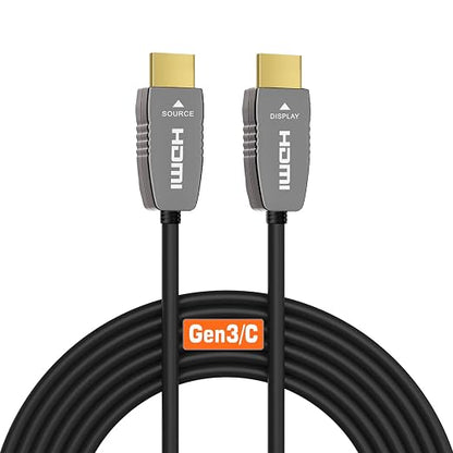 RUIPRO 8K HDMI Fiber Optic Cable CL2 Rated 200 Feet 48Gbps 8K60Hz 4K120Hz by RUIPRO-ProfessionalQualityVideoandAudioYouCanSeeandHear