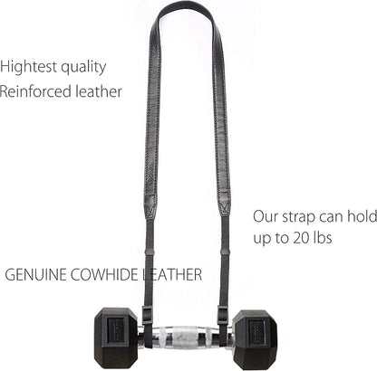 CP008 Leather Camera Shoulder Neck Strap compatible - Image 6