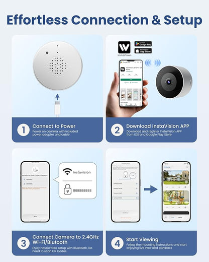 2K Window Camera, WiFi 6 Indoor Camera - Image 8