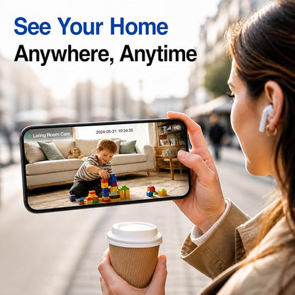 Baby Monitor with Camera and Audio, 3MP Baby Camera - Image 5