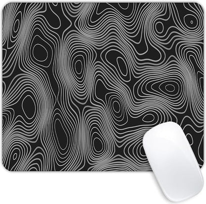 Topographic Mouse pad Customized Mousepad Non-Slip Rubber Base Mouse Pads by Goodsprout