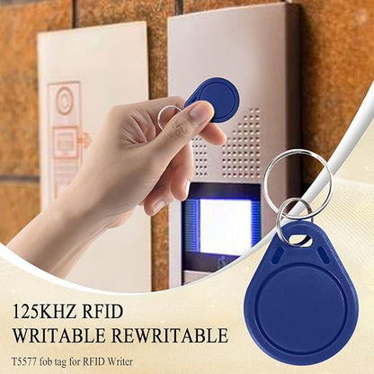 50pcs T5577 RFID Keyfobs 125kHz Writable T5577 Key Tags Proximity ID Card Token - Image 6
