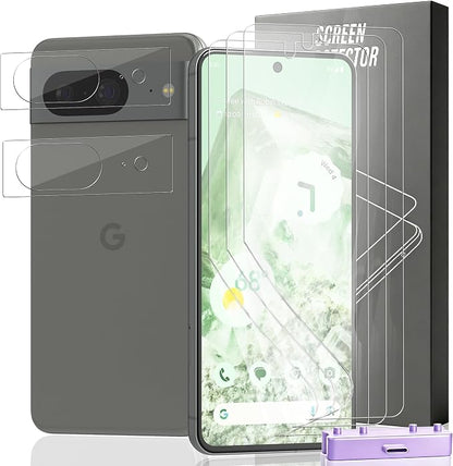 3+2 Pack Screen Protector for Google Pixel 8 Flexible TPU Film by Unknown