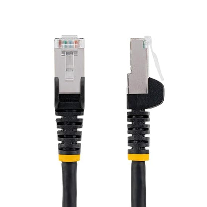 StarTech.com 75ft Black CAT6a Ethernet Cable, Snagless RJ45, 100W PoE++ - Image 2