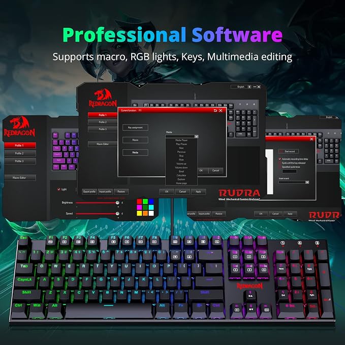 Redragon Mechanical Gaming Keyboard - Image 3
