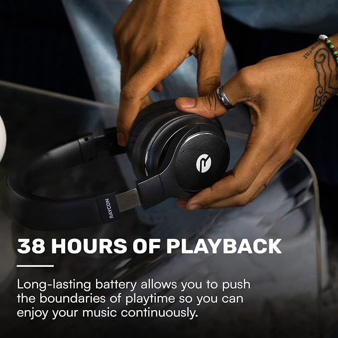 Raycon The Everyday Wireless Bluetooth Over Ear Headphones, - Image 5