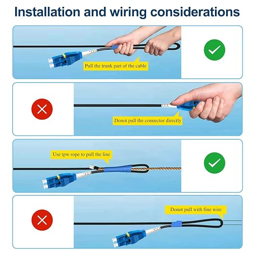 75 Meters Uniboot LC to LC Outdoor Armored Fiber Patch Cable, Low Friction - Image 7