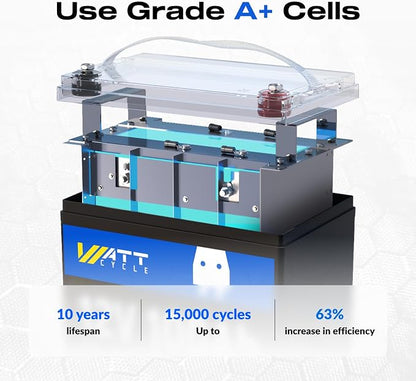 12V 100Ah LiFePO4 Deep Cycle Battery - Image 5