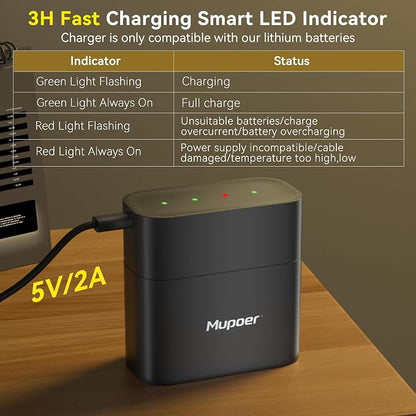 Rechargeable AA Batteries Lithium - Image 2