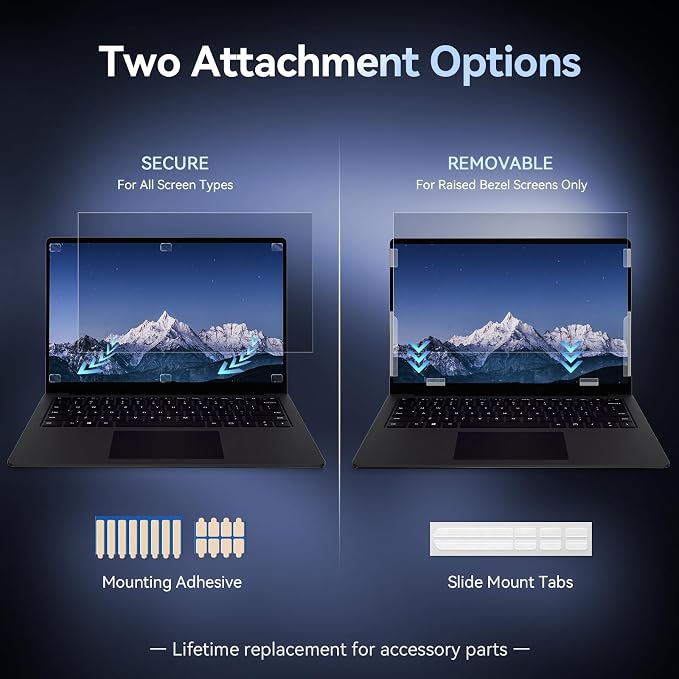 Laptop Privacy Screen 15.6 Inch Compatible - Image 5