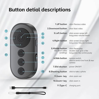 Wireless Camera Remote with Zoom/Camera Switch - Image 7