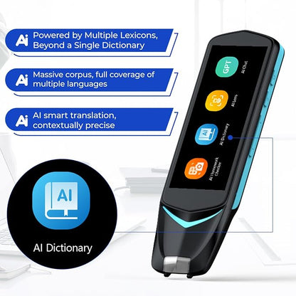 NEWYES AI Pen, Reading Pen for Dyslexia Scan Reader Pen 4 Text to Speech Device - Image 3