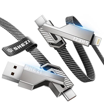 4-in-1 USB C Cable 60W 3FT Compatible - Image 9