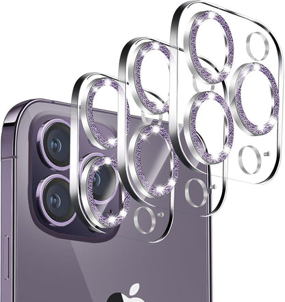 【3 Pack】Dengduoduo Tempered Glass Camera Lens Protector by Dengduoduo