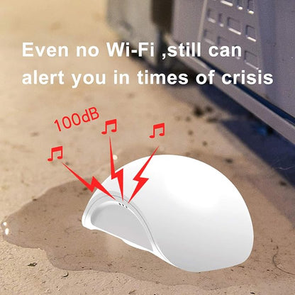 Water Leak Sensor Alarm Wireless Mini Flood Detector - Image 3