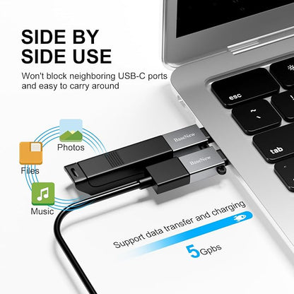 USB C to USB Adapter 6 Pack, Type C to USB Adapter, USBC Male to USBA Female - Image 3