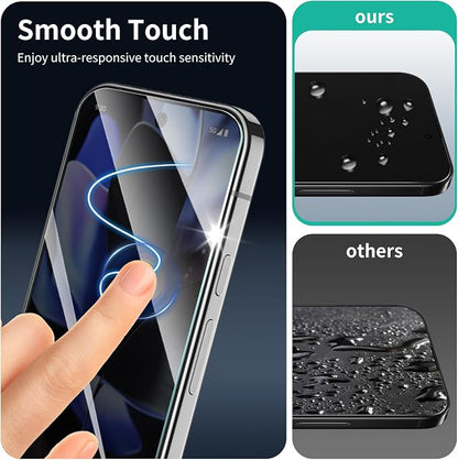 3+3+1-Pack, Privacy Screen Protector and Camera Lens Protector - Image 9