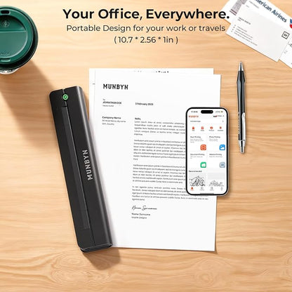 MUNBYN Portable Printer Wireless - Image 3