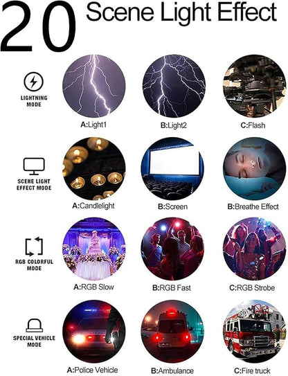 ULANZI VL120 RGB Video Light, Pocket LED On-Camera Video Lights, Built-in - Image 5