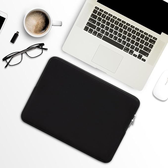 RAINYEAR 16 Inch Laptop Sleeve Protective Soft Case Padded Zipper Cover - Image 6