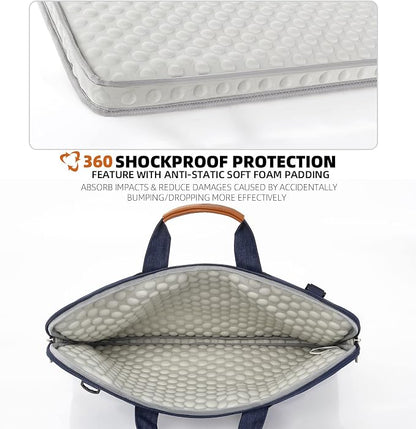 KINGSLONG Slim 17.3 inch Laptop Bag Sleeve Carrying Case - Image 2