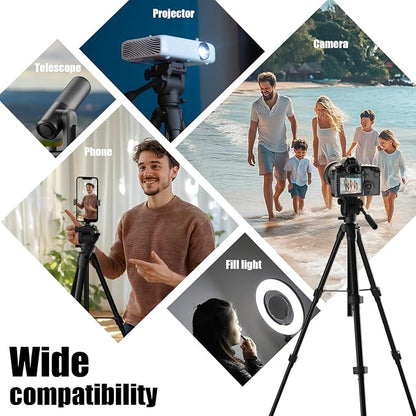 Camera Tripod, Travel Tripod for Camera Canon EOS Rebel Nikon, Compatible - Image 6