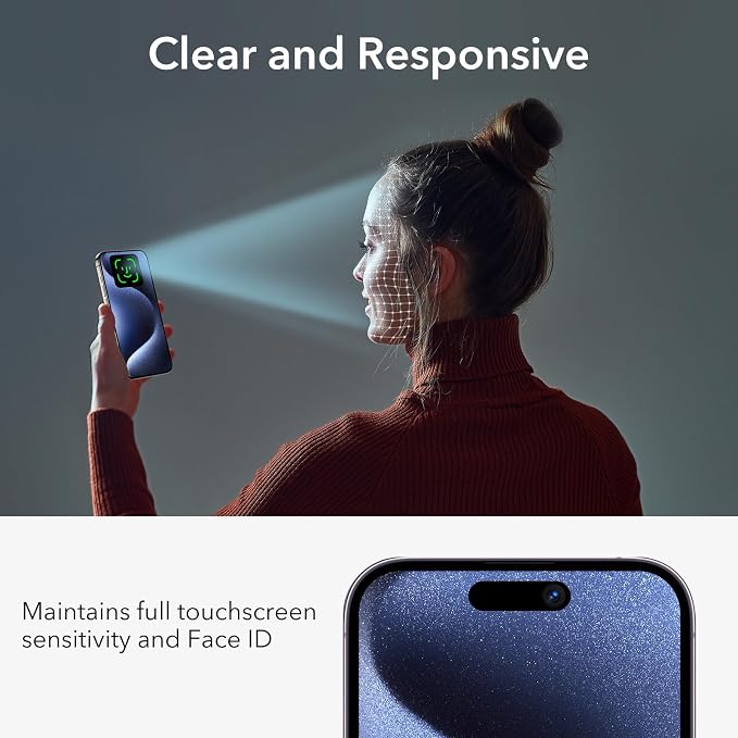 ESR 3 Pack for iPhone 15 Pro Max Privacy Screen Protector, Anti-spy - Image 5
