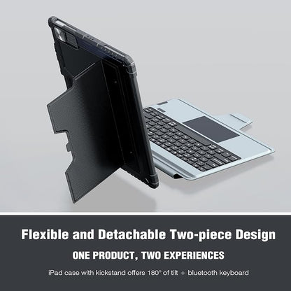 Nillkin iPad Air 13 inch Case Keyboard, Slide Camera Cover, iPad Pro 12.9 - Image 6
