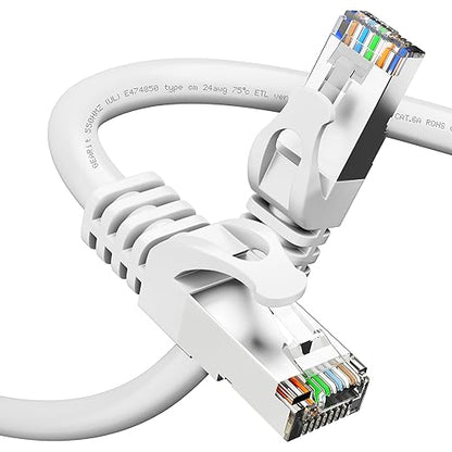 GEARit Cat6A Ethernet Cable 10Gbps Snagless Shielded SSTP, SFTP Shielded by GEARit