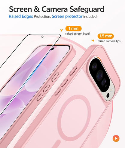 FNTCASE for Google Pixel 10 Pro Case: for Pixel 10 Case Translucent Matte Cases - Image 4